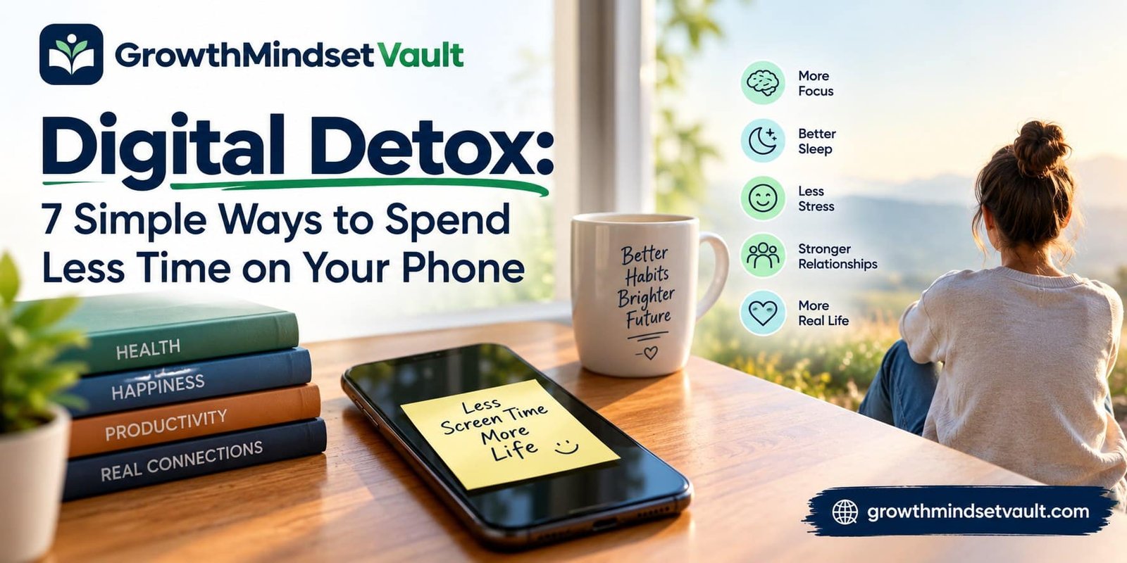 Digital detox: 7 simple ways to spend less time on your phone