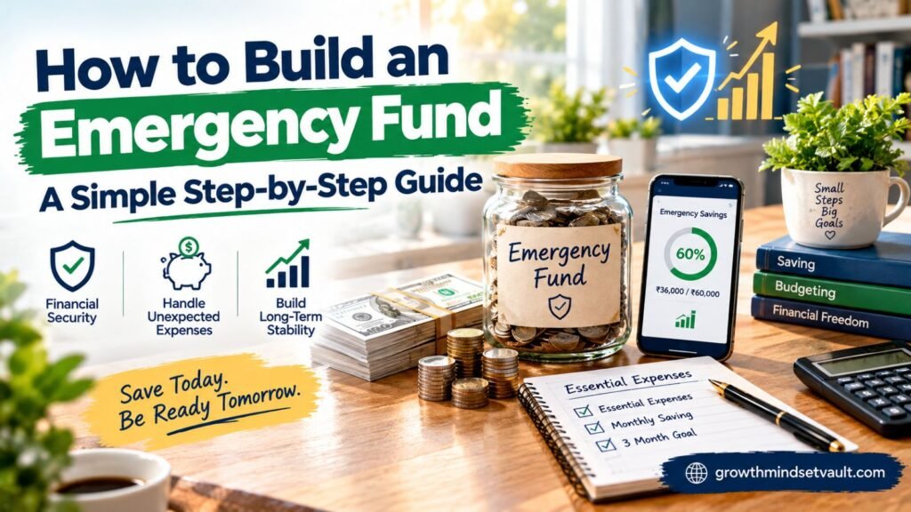 Build an emergency fund with a simple step-by-step guide for financial security