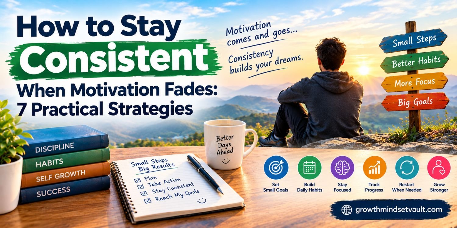 Stay consistent when motivation fades with practical strategies for building better habits